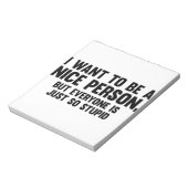 実に愚かな ノートパッド (回転)