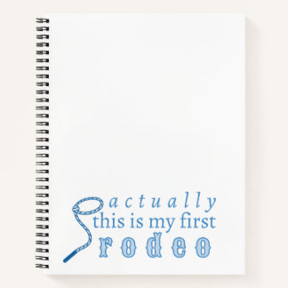 実はこれが初めてかわいおもしろいい ノートブック