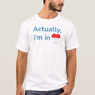 実はモナコにいる Tシャツ