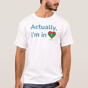 実はモルディブにいる Tシャツ