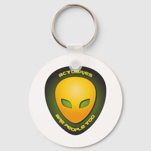 実は人間も現実だ キーホルダー (正面)