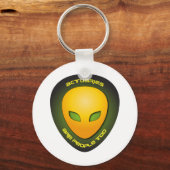 実は人間も現実だ キーホルダー (正面)