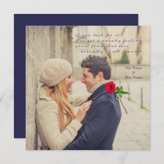 実は愛は全のまわりに体 (正面/裏面)