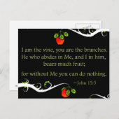 実りある精神 ポストカード (正面/裏面)