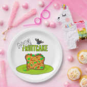 実りおもしろい菓子 ペーパープレート (パーティー)