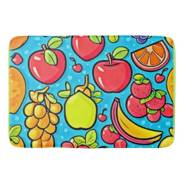 実り多いパターンデザイン バスマット