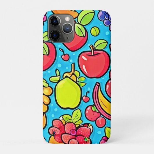 実り多いパターンデザイン Case-Mate iPhoneケース (裏)