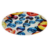 実り多い振動パターン カッティングボード (角)