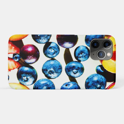 実り多い振動パターン Case-Mate iPhoneケース (裏面(横))