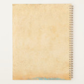 実り多い蜜柑を持って来る プランナー手帳 (裏面)