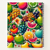 実り多い調和:自然の恵みの交響曲 ノートブック (裏面)