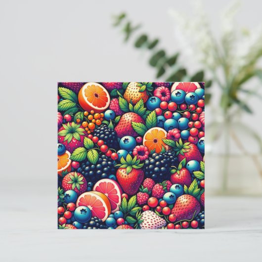 実り多い調和:自然の恵みの交響曲 招待状 (スタンド正面)