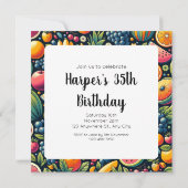 実り多い調和：自然の恵みの交響曲 招待状 (裏面)