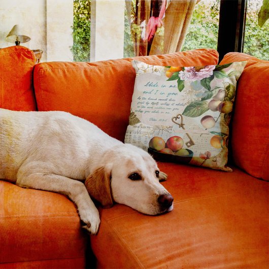 実り多き信仰を守れ クッション