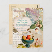 実り多き信仰を守れ ポストカード (正面/裏面)