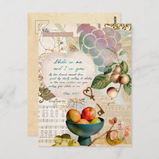 実り多き信仰を守れ ポストカード (正面/裏面)