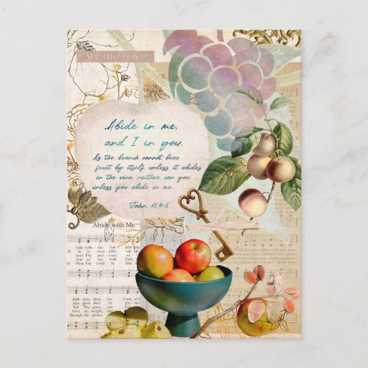 実り多き信仰を守れ ポストカード (正面)