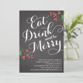 実をメリー結ぶ |ホリデーパーティー招待状 招待状 (スタンド正面)