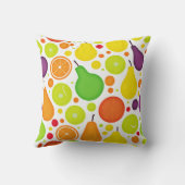 実カラフルり多いバイブレンスパターンアート クッション (裏面)