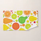 実カラフルり多いバイブレンスパターンアート バスタオルセット (ハンドタオル)