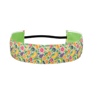 実カラフル果 アスレチックヘッドバンド