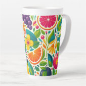 実カラフル果 カフェラテマグ (右アングル)