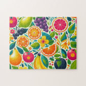 実カラフル果 ジグソーパズル (横)