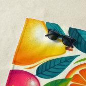 実カラフル果 ビーチタオル (インサイチュ)