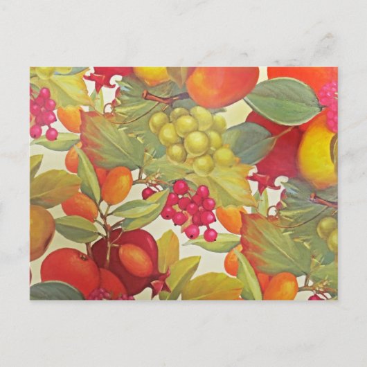 実カラフル果 ポストカード (正面)