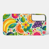 実カラフル果 SAMSUNG GALAXYケース (裏面横)