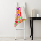 実カラフル行性スペクトルパターン シェルパブランケット (インサイチュ)