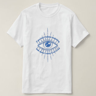 実信じのところ Tシャツ