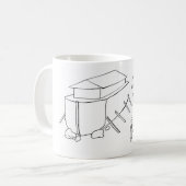 実務上の考慮事項 コーヒーマグカップ (正面左)