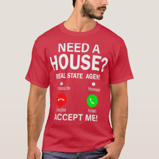 実在おもしろい代理商 Tシャツ
