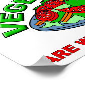 実在おもしろい食食べポスター ポスター (角)