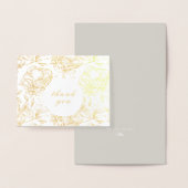 実在かわいらし金箔の花 箔カード (ディスプレー)