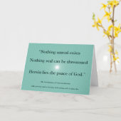 実在しないACIM誕生日カードなし カード (黄色い花)