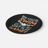 実在アスリート ペーパープレート (アングル)