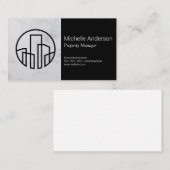 実在イラストレーション | プロパティマネージャ 名刺 (正面/裏面)