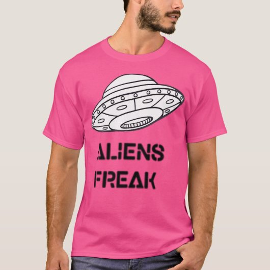 実在エイリアン Tシャツ (正面)