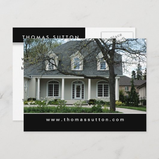 実在エスティかわいらしポストカードハウス ポストカード (正面/裏面)