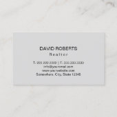 実在エスティモダンハウスロゴプロフェッショナル 名刺 (裏面)