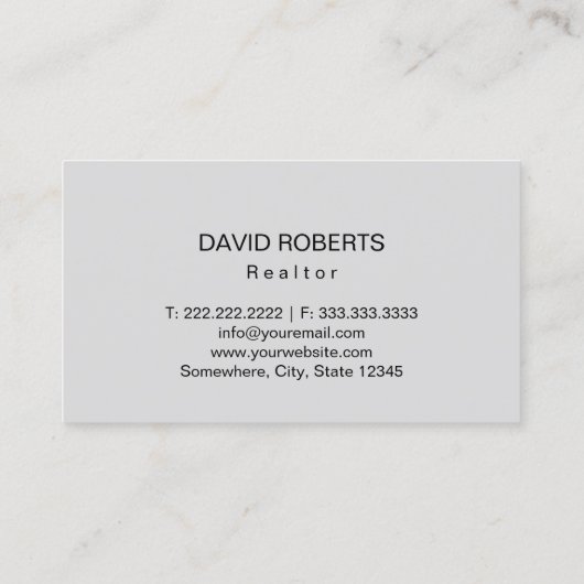 実在エスティモダンハウスロゴプロフェッショナル 名刺 (裏面)