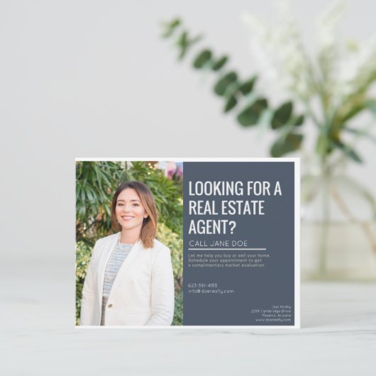 実在エステートエージェントはがきプロモーション ポストカード (スタンド正面)