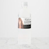 実在エステートオープンハウスQRコードマーケティング ペットボトルラベル (正面)