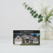 実在エステートハ買ウスズビジネスカード 名刺 (スタンド正面)