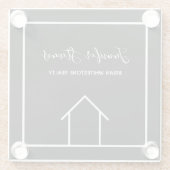 実在エステーモダントカスタムク ガラスコースター (裏面)