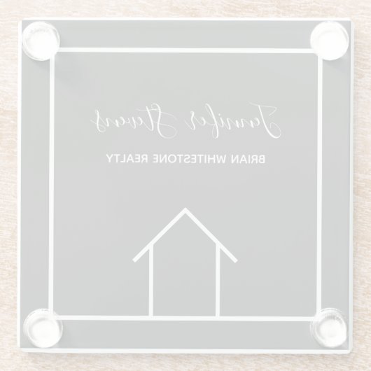 実在エステーモダントカスタムク ガラスコースター (裏面)