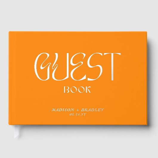 実在エレガント書結婚跡 ゲストブック (正面)