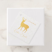 実在エレガント紙吹雪鹿結婚類 フェイバータグ (箱)